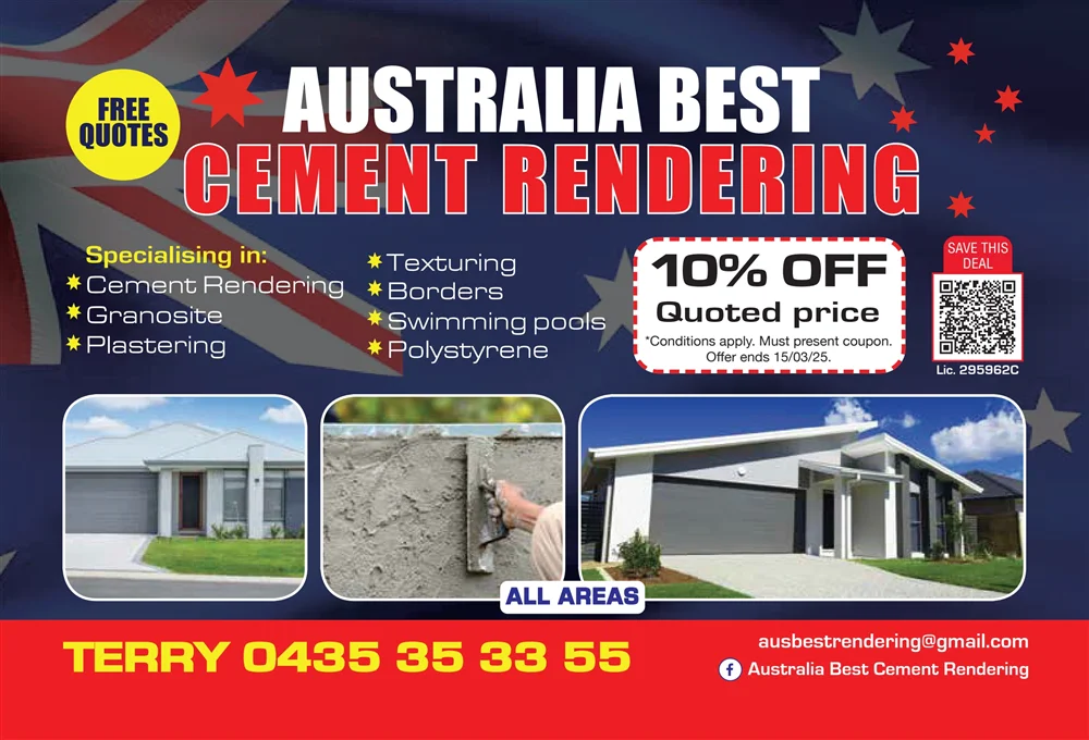 Australia Best Cement Rendering