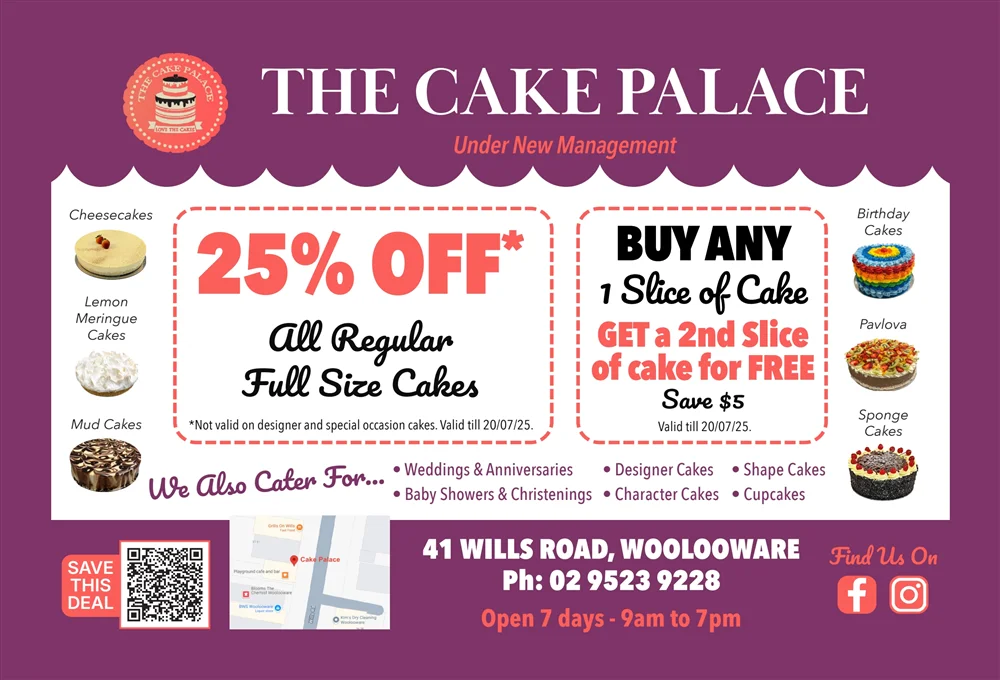 Cake Palace Woolooware