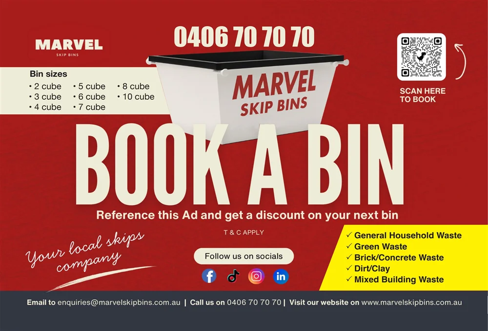 Marvel Skip Bins