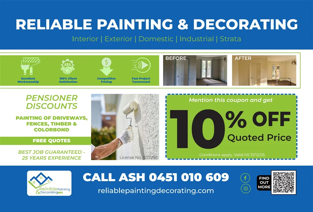 Reliable Painting & Decorating Pty Ltd
