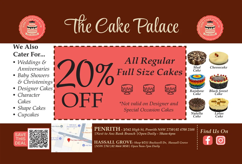 The Cake Palace Penrith