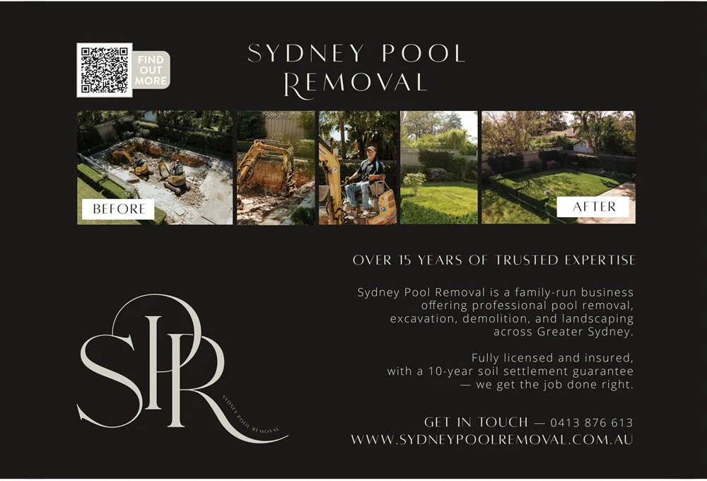 Sydney pool removal