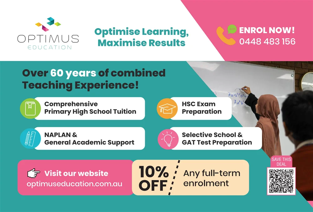 Optimus Education Centre Pty Ltd