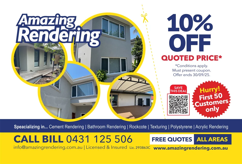 Australia Best Cement Rendering