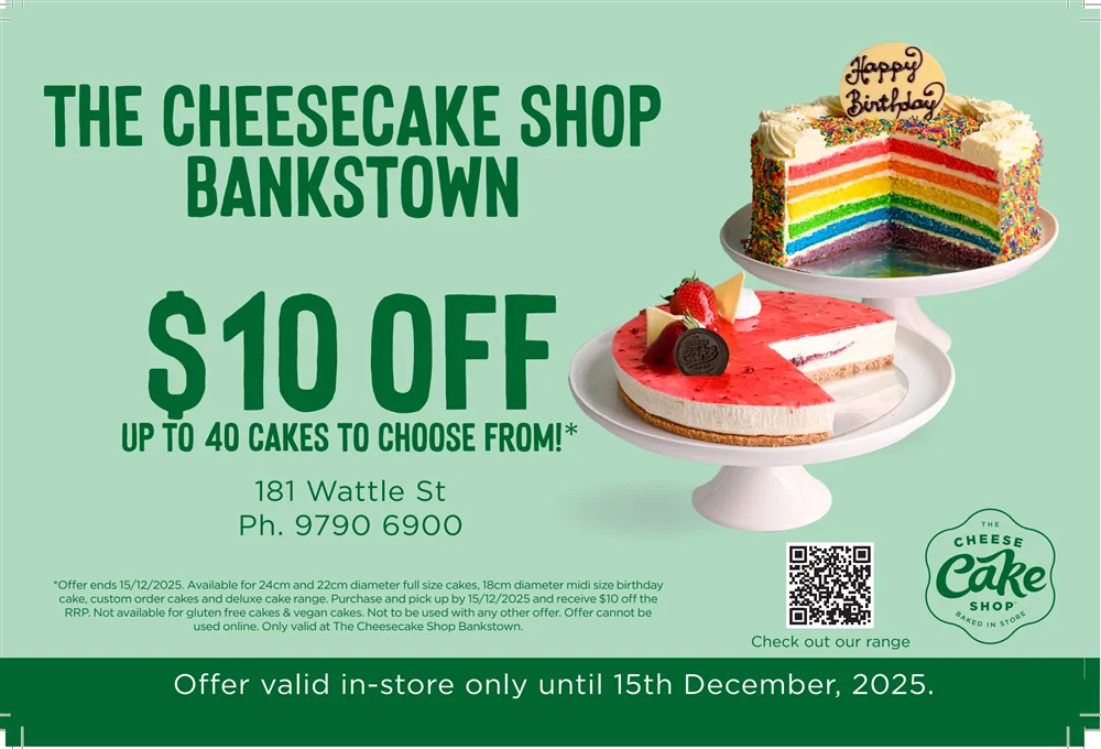 Cheese Cake Shop Bankstown